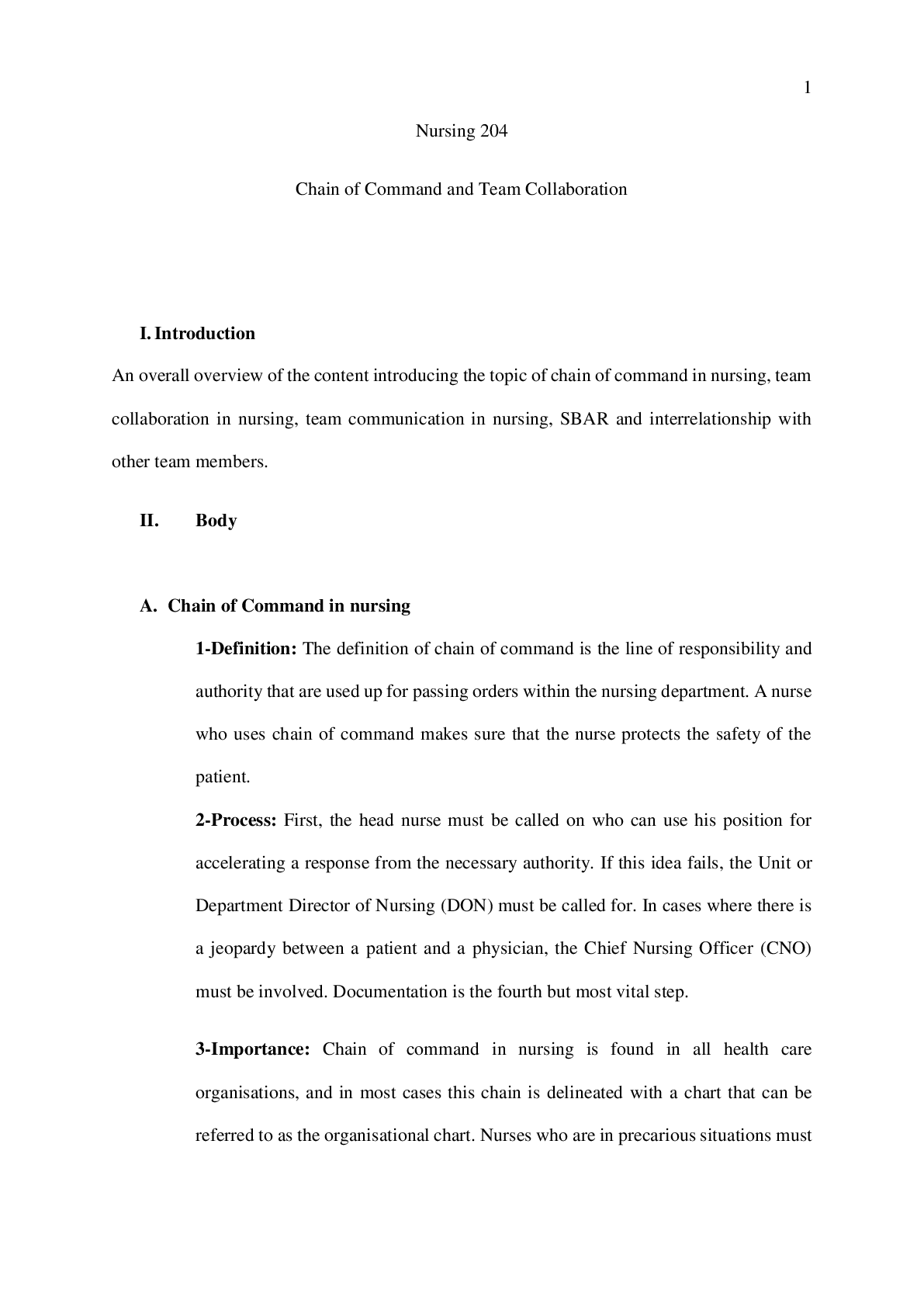 Preview of Nursing 204 Communication Final, Revision Study Guides, Correctly Answered Questions, Test